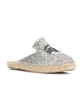 画像4: women's  big eyes eyelashes sequins baotou fisherman slippers フラットウインク＆スパンコールエスパドリーユサンダル　スリッパ (4)