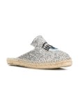 画像4: women's  big eyes eyelashes sequins baotou fisherman slippers フラットウインク＆スパンコールエスパドリーユサンダル　スリッパ (4)