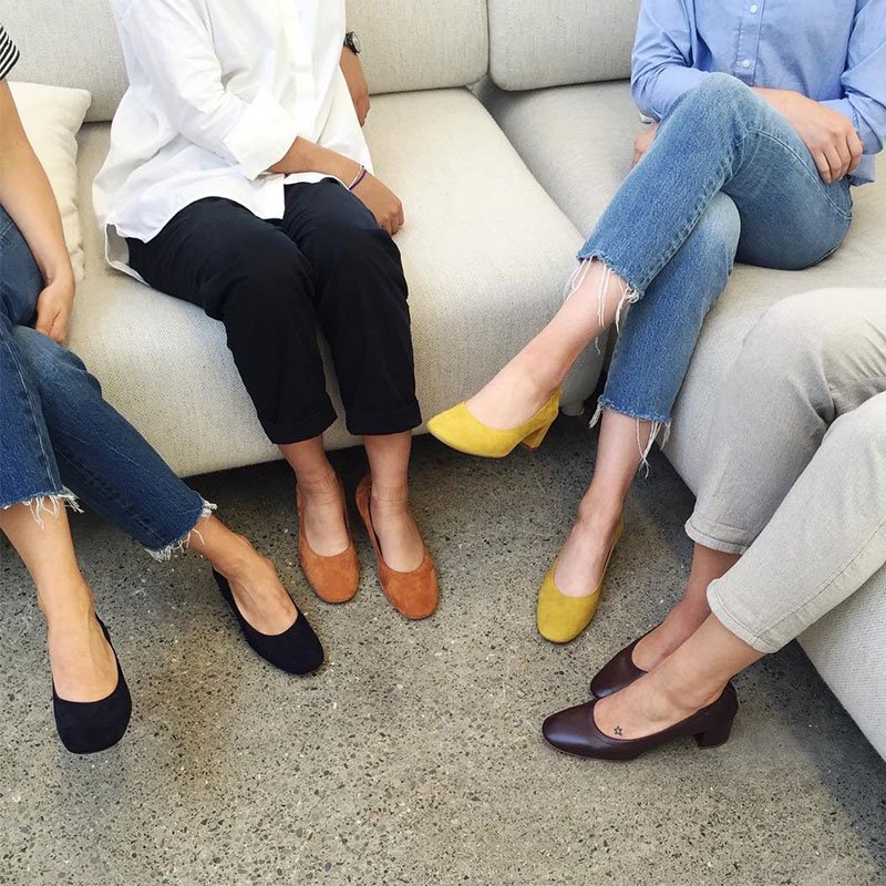 画像11: Leather heel pumps  shoes レディースヒールシンプルパンプスシューズ・靴  (11)