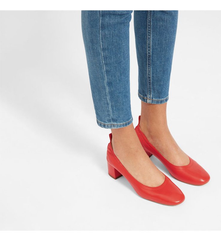 画像12: Leather heel pumps  shoes レディースヒールシンプルパンプスシューズ・靴  (12)