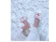 画像6: women's rivet bow flat-bottom   sandals slippersサテンリボン 付きフラットサンダル スリッパ シューズ・靴 サンダルレディース 女性用 シューズ ビーチ (6)