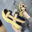 画像3: Women's IconicVelcro Platform Sandalsアイコニック厚底サンダル スポーツサンダルスリッパ シューズ・靴 サンダルレディース 女性用 シューズ  (3)