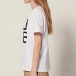 画像3: Logo & Smile Print T-shirt short-sleeved　ロゴ＆スマイルプリントラウンドネック半袖Tシャツ (3)