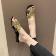 画像9: Women's  H-type slippers sandals slippers H型フラットサンダル スポーツサンダルスリッパ シューズ・靴 サンダルレディース 女性用 シューズ  (9)