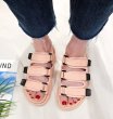 画像4: Women's Velcro sandals slippers ベルクロサンダル スポーツサンダルスリッパ シューズ・靴 サンダルレディース 女性用 シューズ  (4)