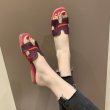 画像5: Women's  H-type slippers sandals slippers H型フラットサンダル スポーツサンダルスリッパ シューズ・靴 サンダルレディース 女性用 シューズ  (5)