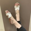 画像8: Women's  H-type slippers sandals slippers H型フラットサンダル スポーツサンダルスリッパ シューズ・靴 サンダルレディース 女性用 シューズ  (8)