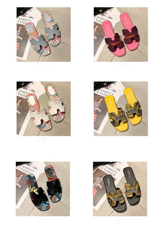画像3: Women's  H-type slippers sandals slippers H型フラットサンダル スポーツサンダルスリッパ シューズ・靴 サンダルレディース 女性用 シューズ  (3)