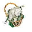 画像3: bamboo handmade tassel handbags bag バンブー タッセル付レトロバケットトートカゴ　籠　かごトートバック　 (3)
