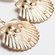 画像7:  shell imitation pearl earrings　シェル＆パールピアス　イヤリング (7)