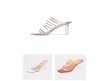 画像16: Women's open toe Crystal heel sandalsメッシュ クリスタルヒール サンダルスリッパ シューズ・靴 レディース 女性用 シューズ  (16)