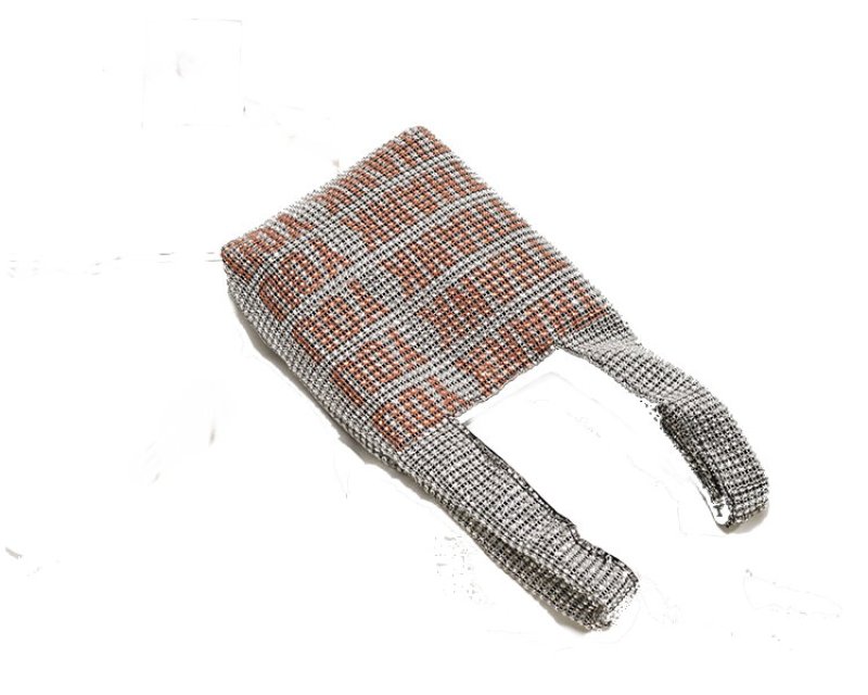 画像2: fashion bling rhinestone handbagラインストーントートバッグ　巾着ハンドバック (2)