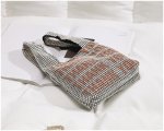 画像6: fashion bling rhinestone handbagラインストーントートバッグ　巾着ハンドバック (6)