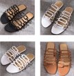 画像6: Women's flat belt temperament sandals slippers フラットレザー サンダルスリッパ シューズ・靴 レディース 女性用 シューズ  (6)
