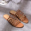 画像3: Women's flat belt temperament sandals slippers フラットレザー サンダルスリッパ シューズ・靴 レディース 女性用 シューズ  (3)