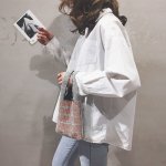 画像3: fashion bling rhinestone handbagラインストーントートバッグ　巾着ハンドバック (3)
