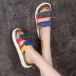 画像5: Women's soft bottom  Flat sandals slippers  ソフトボトムボウ　リボン付き オープントゥ フラット サンダル　スリッパ シューズ・靴 レディース 女性用 シューズ  (5)