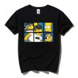 画像2:  anime SIMPSONS  cartoon short-sleeved T-shirt  シンプソンズプリント半袖Ｔシャツ　男女兼用 (2)