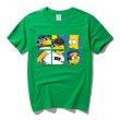 画像6:  anime SIMPSONS  cartoon short-sleeved T-shirt  シンプソンズプリント半袖Ｔシャツ　男女兼用 (6)