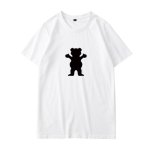 画像3: bear pattern Prin Short Sleeve T-Shirt ベアプリント半袖Ｔシャツ　男女兼用 (3)