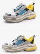 画像14:  women's color matching platform sports shoes sneakers カラフルプラットフォームスニーカー (14)