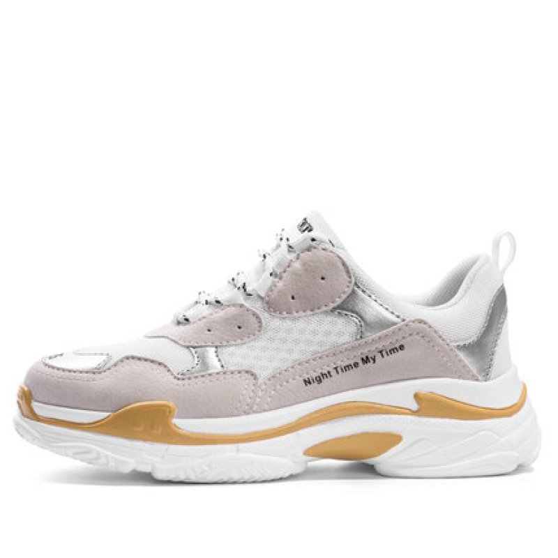 画像2:  women's color matching platform sports shoes sneakers カラフルプラットフォームスニーカー (2)