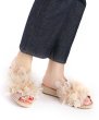 画像3: women's  flowers fairy cake thick bottom hemp straw flat sandals フラワーフラットフェアリーサンダル　スリッパ サボ (3)