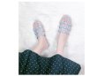 画像4: women's  flat  sandals and slippers メッシュフラットレザーサンダル　スリッパ サボ (4)