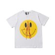 画像2: Miami Smiley Bleedingunisex short-sleeved T-shirt  マイアミスマイリー出血プリント半袖Ｔシャツ　男女兼用 (2)