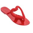 画像2: women'sBrazilian scented jelly slippers flat sandals slippers フルーティービックハートトングサンダルフラットサンダル　スリッパ サボ (2)