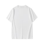 画像4:  bear print loose cotton short-sleeved T-shirt 　クマベアープリントラウンド半袖Ｔシャツ　男女兼用 (4)