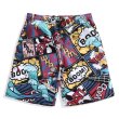 画像9:  men's Flower shorts  loose quick-drying fitness beach pants swimming trunksSwim pants速乾性フィットネスビーチパンツ水泳パンツ　  (9)