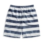 画像7:  men's Flower shorts  loose quick-drying fitness beach pants swimming trunksSwim pants速乾性フィットネスビーチパンツ水泳パンツ　  (7)