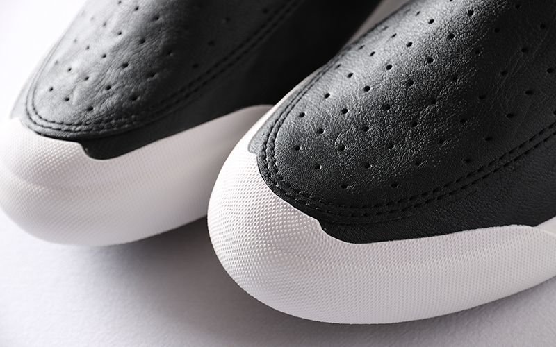 画像4: MEN'S breathable wild tide  Slip-on shoes sneakers レザースリッポン スニーカー (4)