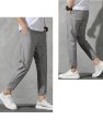 画像4: MEN'S Slim nine pants メンズ9分丈カジュアルコットンパンツ　チノパン (4)