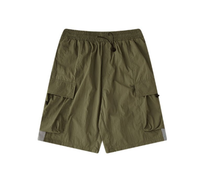 画像5: MEN'S slim  sports casual retro pants five pants メンズ5分丈カジュアルパンツ (5)