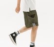 画像10: MEN'S slim  sports casual retro pants five pants メンズ5分丈カジュアルパンツ (10)