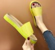 画像6:  Women's  Transparent Sandals slippers jelly shoes ウィメンズ ゼリーサンダルフラット スリッパ サボ (6)