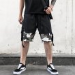 画像5: MEN'S  five points camouflage pants　メンズ5分丈カモフラージュ迷彩カジュアルパンツ　大きなプラスサイズあり (5)