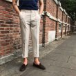 画像2: MEN'S  casual straight trousers  pants　メンズ9分丈カジュアルスリムパンツ　 (2)