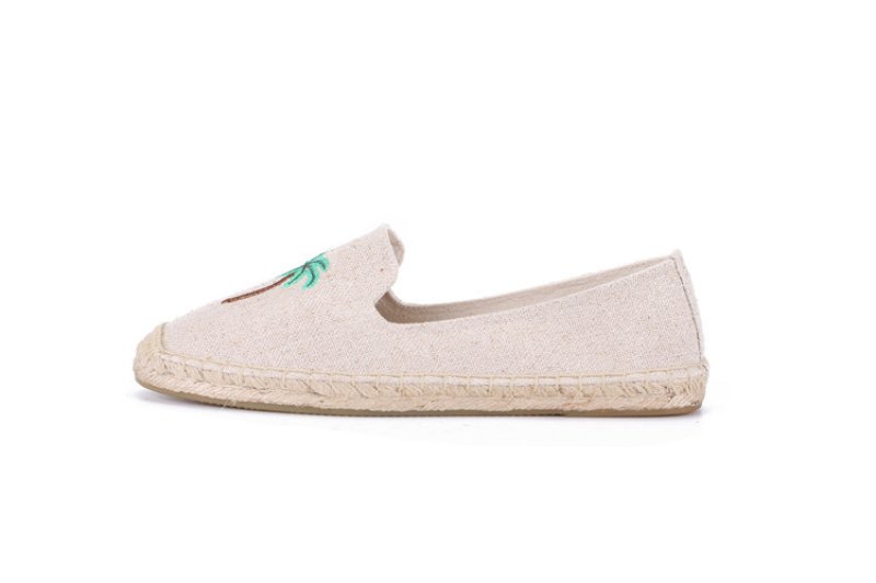 画像12:  women's Espadrille flat slip-on sneakers sSoludosports shoes  　エスパドリーユフラットスリッポン (12)