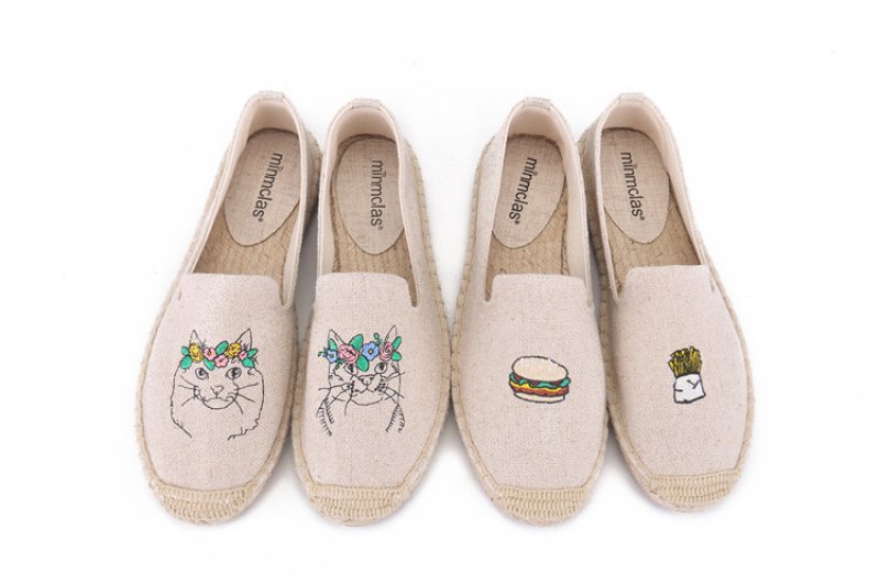 画像13:  women's Espadrille flat slip-on sneakers sSoludosports shoes  　エスパドリーユフラットスリッポン (13)