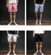 画像6: MEN'S  casual  Smiley Embroidered Shorts Cotton Pants　メンズスマイル付きカジュアルショートパンツ　 (6)