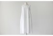 画像8:  Women's cotton and linen sleeveless long dress  ベーシックノースリーブ膝下丈ロングドレス ワンピース　 (8)
