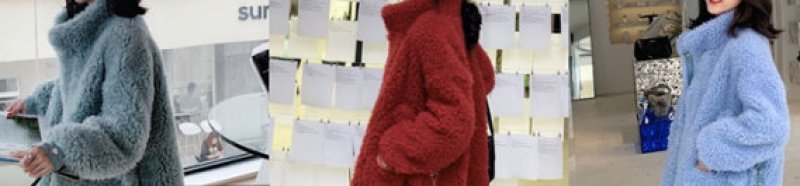 画像19: Woman's sheep sheared coat fur coat  jacket シープスキンファーコートジャケット (19)