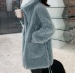 画像10: Woman's sheep sheared coat fur coat  jacket シープスキンファーコートジャケット (10)