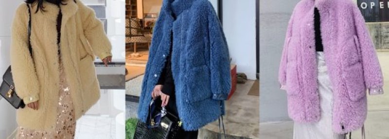 画像18: Woman's sheep sheared coat fur coat  jacket シープスキンファーコートジャケット (18)