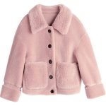 画像2: Woman's sheep  lamb fur velvet  short coat シープスキンファーショートジャケット　コート (2)