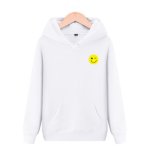 画像1: Men's Smile Hoodie Hoodie Sweatshirt　スマイル　ニコニコマークプリントフーディパーカー　スエット　男女兼用　 (1)
