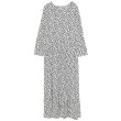 画像5:  Women's Dot Print long dress  水玉 ドット柄 ロングドレス ワンピース　 (5)